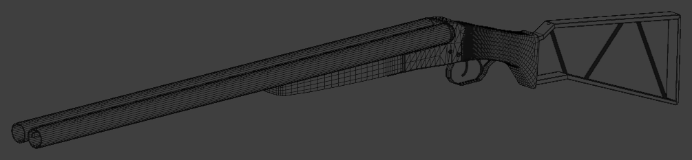 Shotgun Wireframe